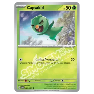 Capsakid 023/197 Ossidiana Infuocata Reverse (IT)