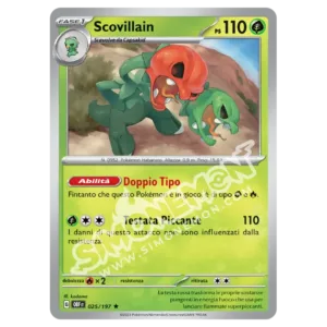 Scovillain 025/197 Ossidiana Infuocata Foil (IT)