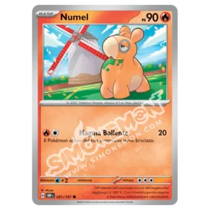 Numel 031/197 Ossidiana Infuocata Reverse (IT)