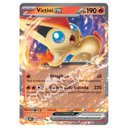 Victini-ex 033/197 Ossidiana Infuocata (IT)