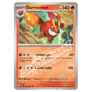 Darmanitan 035/197 Ossidiana Infuocata Reverse (IT)