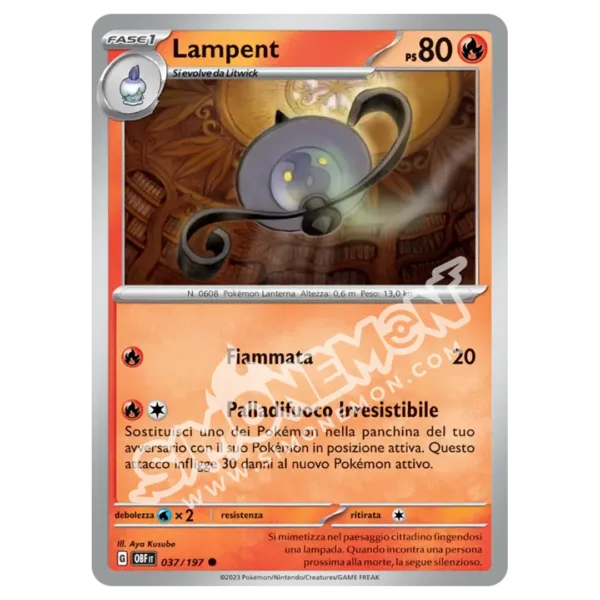 Lampent 037/197 Ossidiana Infuocata  (IT)
