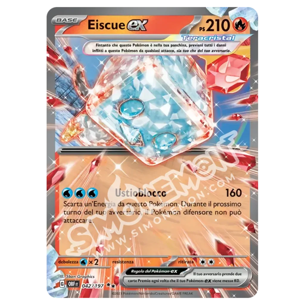 Eiscue-ex 042/197 Ossidiana Infuocata  (IT)