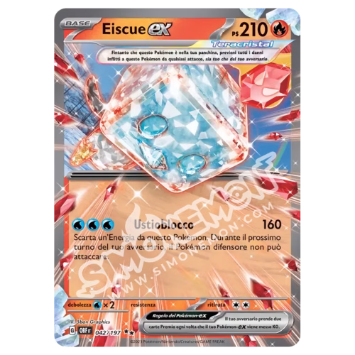 Eiscue-ex 042/197 Ossidiana Infuocata (IT)