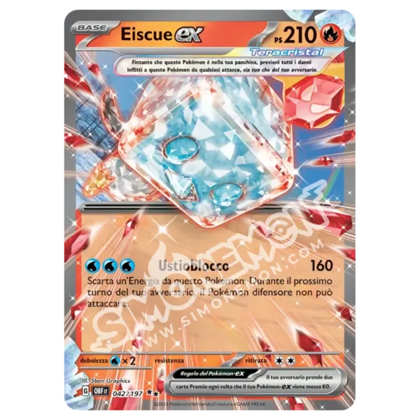 Eiscue-ex 042/197 Ossidiana Infuocata  (IT)