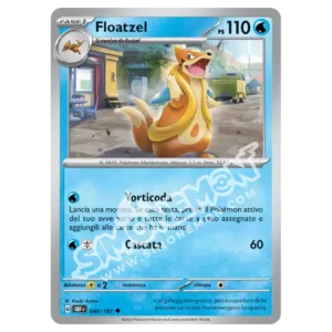 Floatzel 049/197 Ossidiana Infuocata Reverse (IT)