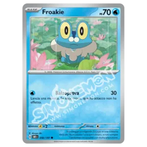 Froakie 056/197 Ossidiana Infuocata Foil (IT)