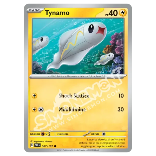Tynamo 067/197 Ossidiana Infuocata  (IT)