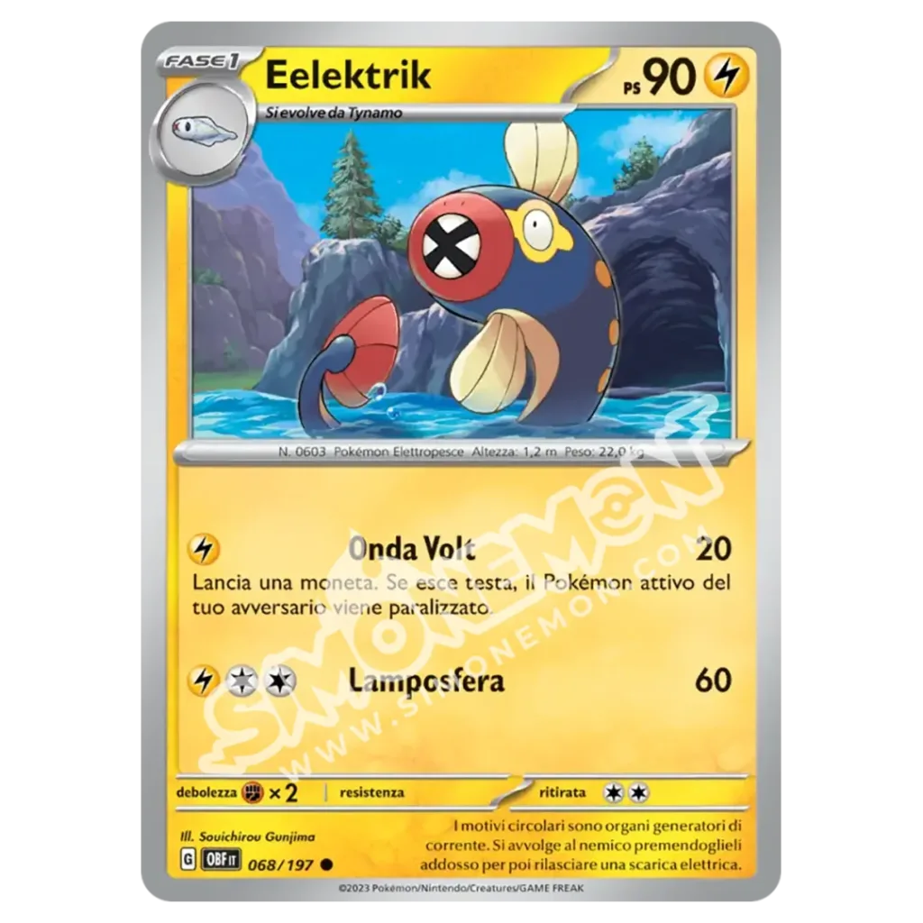 Eelektrik 068/197 Ossidiana Infuocata  (IT)