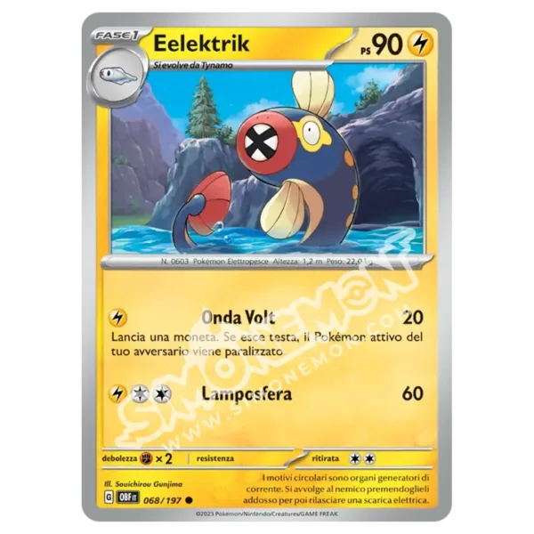 Eelektrik 068/197 Ossidiana Infuocata  (IT)