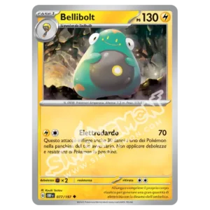 Bellibolt 077/197 Ossidiana Infuocata Reverse (IT)