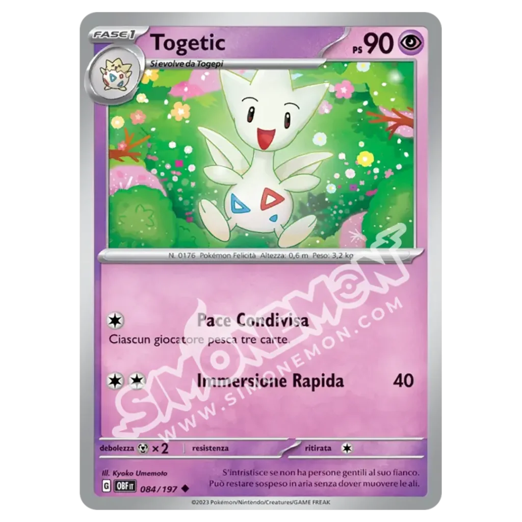 Togetic 084/197 Ossidiana Infuocata (IT)
