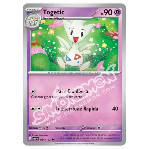Togetic 084/197 Ossidiana Infuocata (IT)