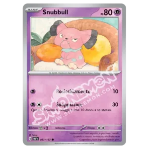 Snubbull 087/197 Ossidiana Infuocata Reverse (IT)