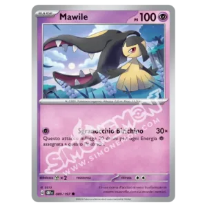 Mawile 089/197 Ossidiana Infuocata Reverse (IT)