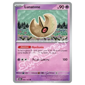 Lunatone 092/197 Ossidiana Infuocata  (IT)