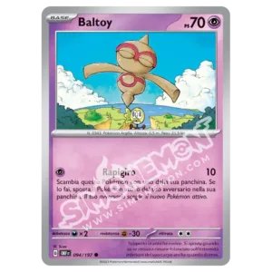 Baltoy 094/197 Ossidiana Infuocata Reverse (IT)