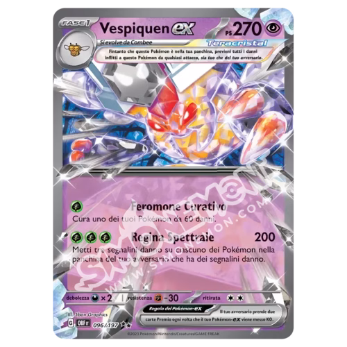Vespiquen-ex 096/197 Ossidiana Infuocata (IT)