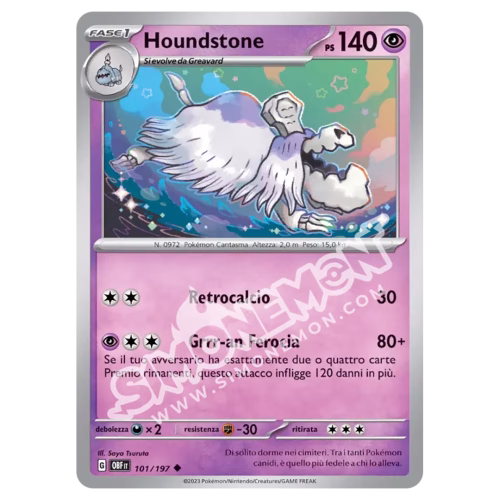 Houndstone 101/197 Ossidiana Infuocata Reverse (IT)