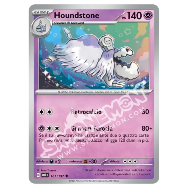 Houndstone 101/197 Ossidiana Infuocata Reverse (IT)