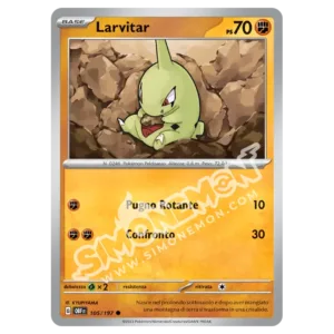 Larvitar 105/197 Ossidiana Infuocata  (IT)