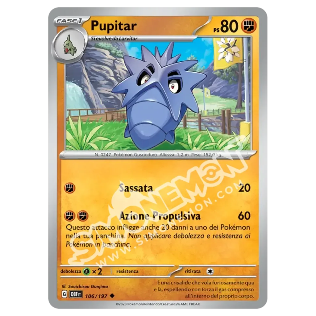 Pupitar 106/197 Ossidiana Infuocata  (IT)