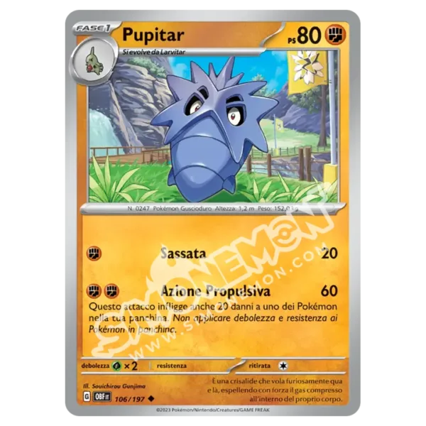 Pupitar 106/197 Ossidiana Infuocata  (IT)