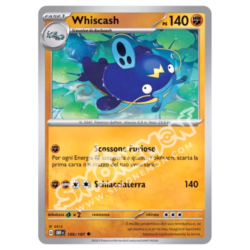 Whiscash 109/197 Ossidiana Infuocata (IT)