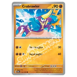 Crabrawler 114/197 Ossidiana Infuocata Reverse (IT)
