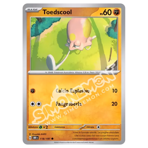 Toedscool 118/197 Ossidiana Infuocata Reverse (IT)