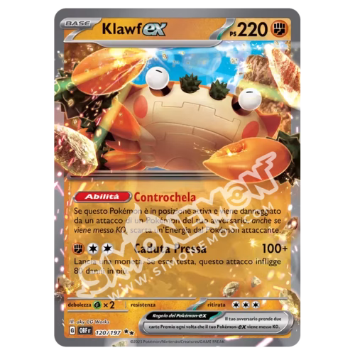 Klawf-ex 120/197 Ossidiana Infuocata (IT)