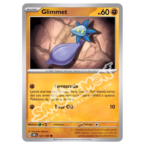 Glimmet 121/197 Ossidiana Infuocata (IT)
