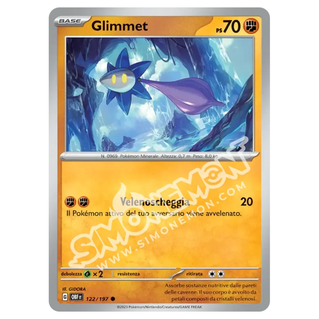 Glimmet 122/197 Ossidiana Infuocata  (IT)