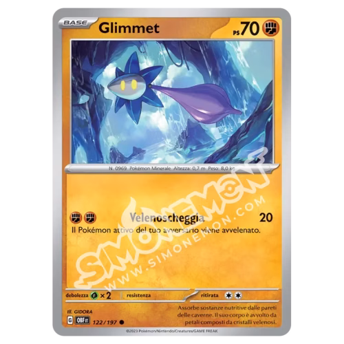 Glimmet 122/197 Ossidiana Infuocata (IT)