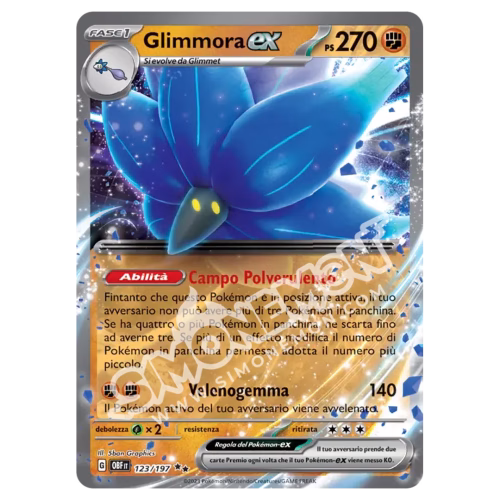Glimmora-ex 123/197 Ossidiana Infuocata (IT)
