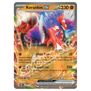 Koraidon-ex 124/197 Ossidiana Infuocata  (IT)