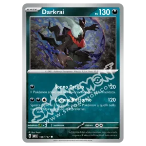 Darkrai 136/197 Ossidiana Infuocata Foil (IT)
