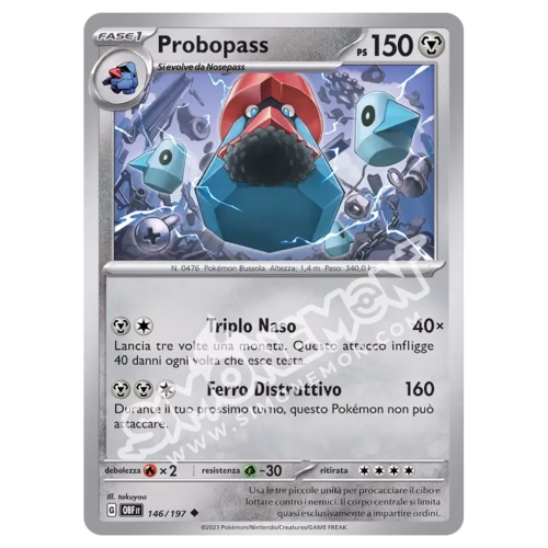 Probopass 146/197 Ossidiana Infuocata (IT)