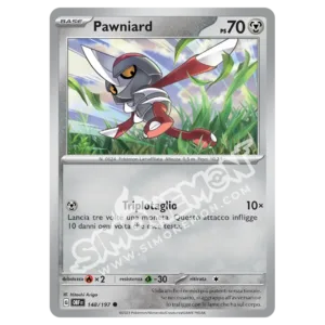 Pawniard 148/197 Ossidiana Infuocata Foil (IT)