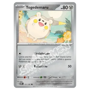 Togedemaru 151/197 Ossidiana Infuocata  (IT)