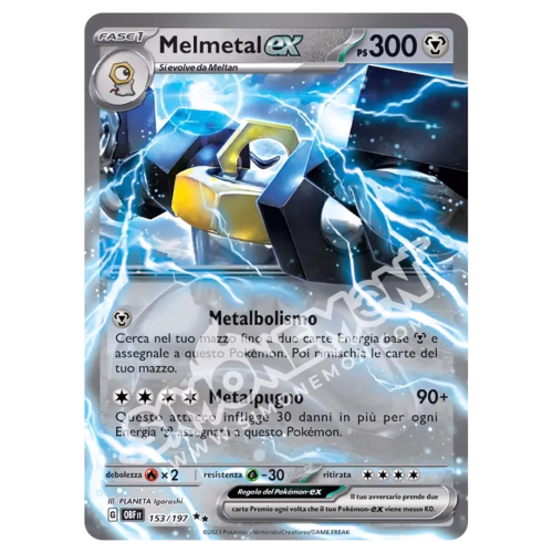 Melmetal-ex 153/197 Ossidiana Infuocata (IT)