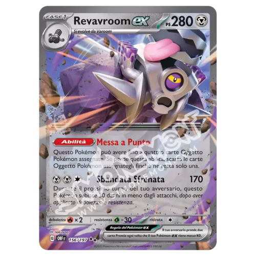 Revavroom-ex 156/197 Ossidiana Infuocata (IT)
