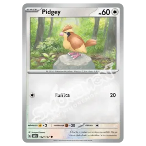 Pidgey 162/197 Ossidiana Infuocata  (IT)