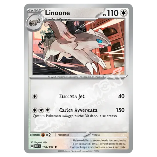 Linoone 168/197 Ossidiana Infuocata  (IT)