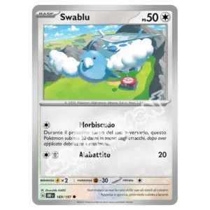 Swablu 169/197 Ossidiana Infuocata Reverse (IT)