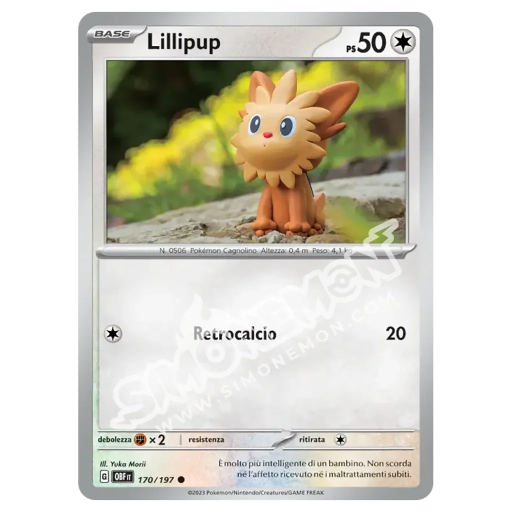 Lillipup 170/197 Ossidiana Infuocata Reverse (IT)