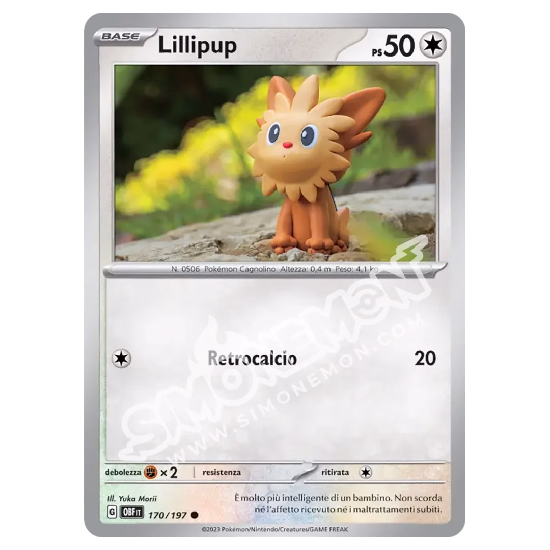 Lillipup 170/197 Ossidiana Infuocata Reverse (IT)