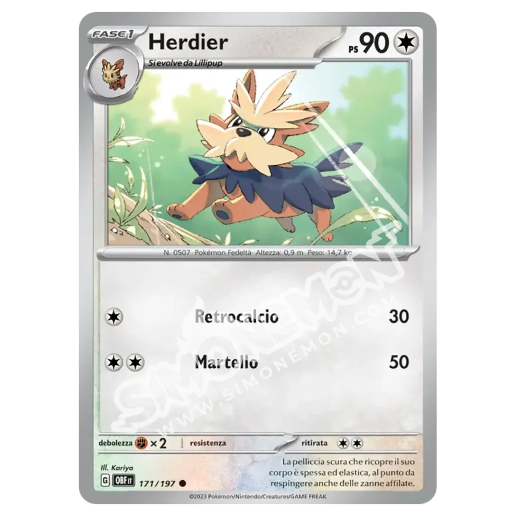 Herdier 171/197 Ossidiana Infuocata  (IT)