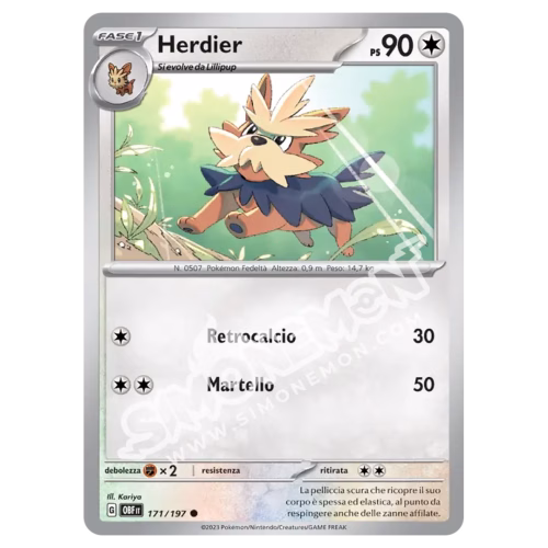 Herdier 171/197 Ossidiana Infuocata (IT)