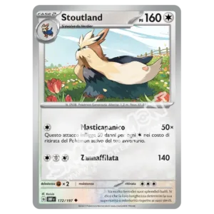 Stoutland 172/197 Ossidiana Infuocata Reverse (IT)